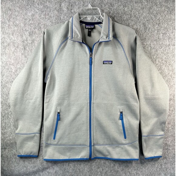Patagonia Men's Performance Better Sweater Mock Neck Full Zip Gray Size L - Picture 1 of 9
